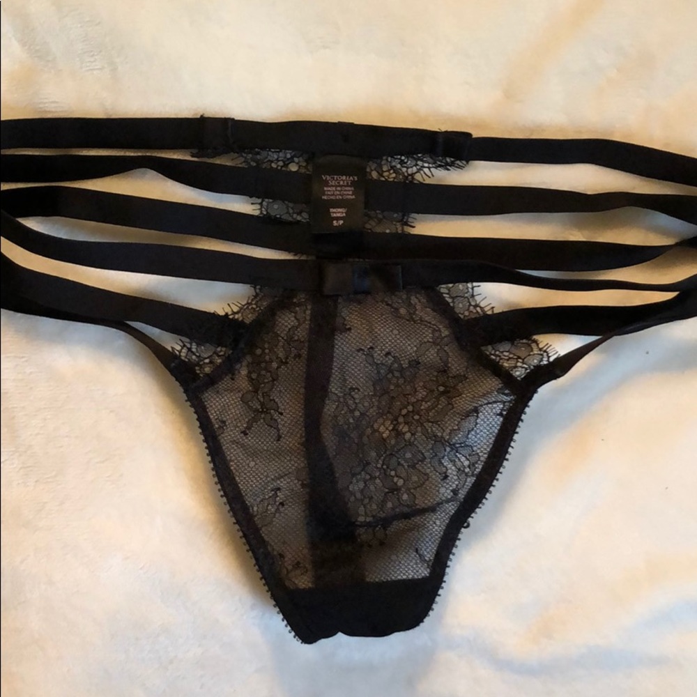 Ultra sexy lace and strap VS thong